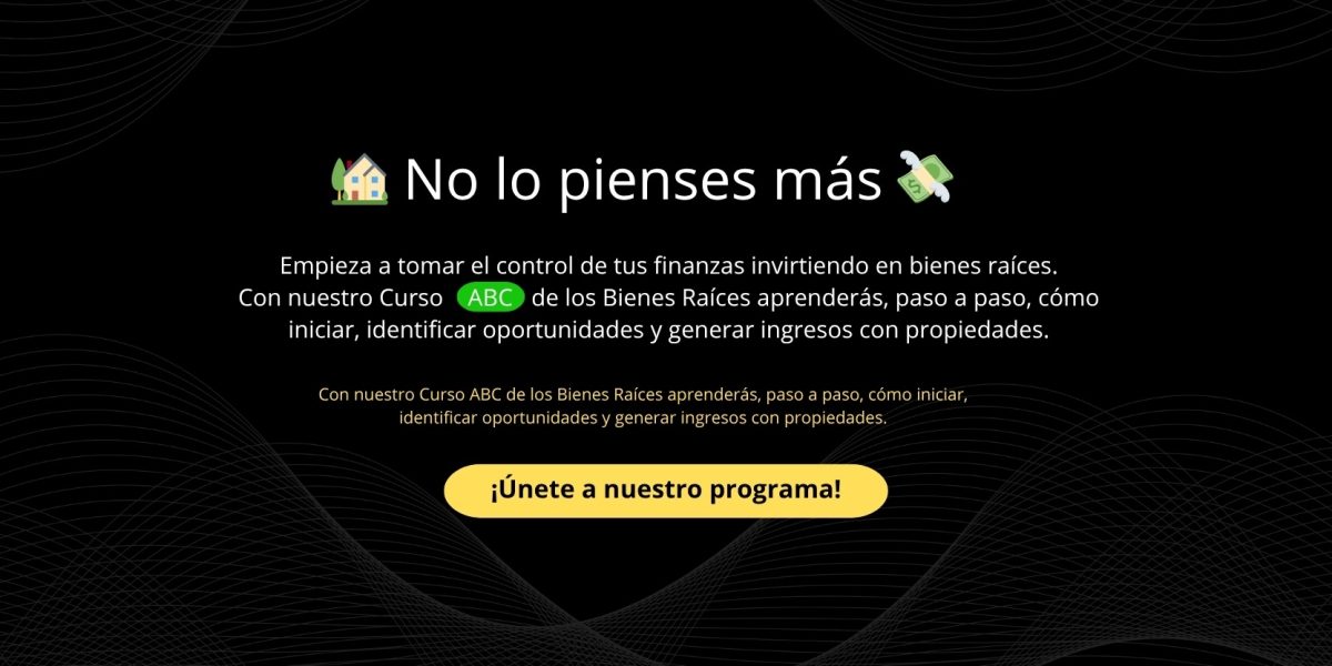 NO LO PIENSES MÁS 🏡💸